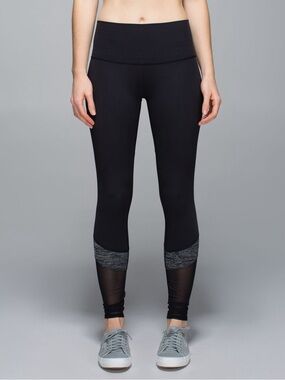 Lululemon If You're Lucky Pant *Full-On Luxtreme - Black / Heathered Black